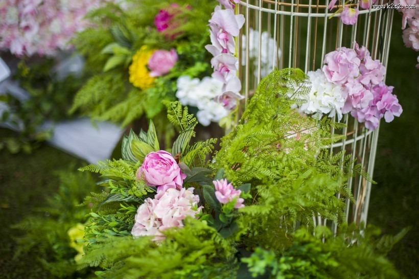 草坪婚礼布置图片