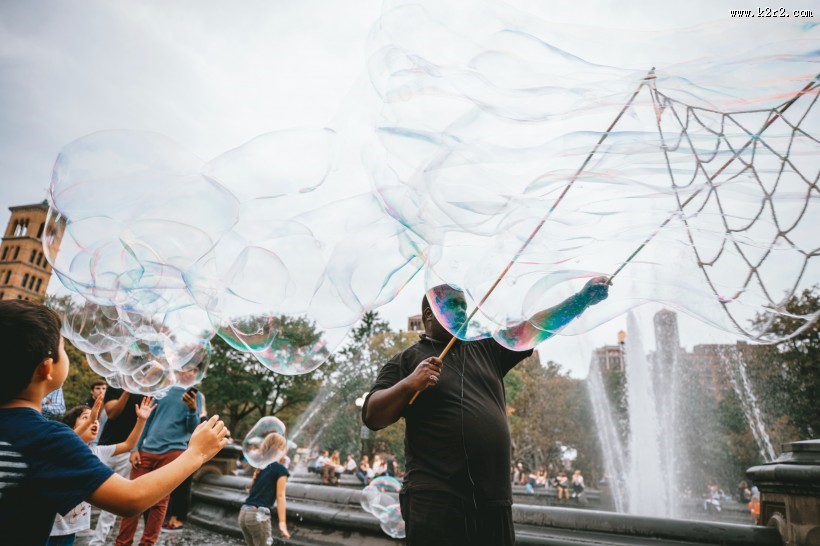 美丽的泡泡图片