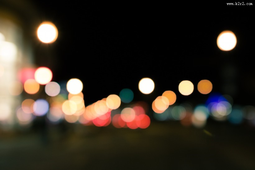 背景虚化的光点图片大全