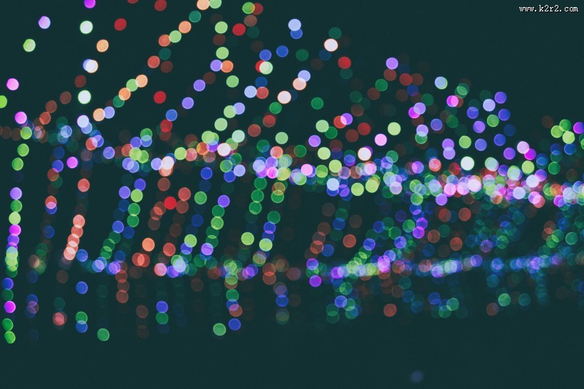 背景虚化的光点图片大全
