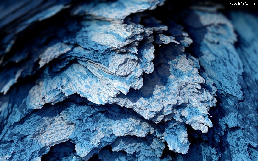 自然的矿石结晶图片