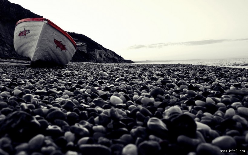 美丽的鹅卵石图片