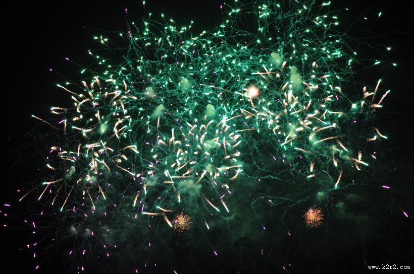 璀璨的烟花图片大全