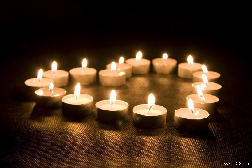 浪漫烛光造型图片大全