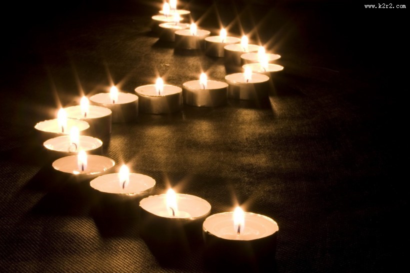 浪漫烛光造型图片大全