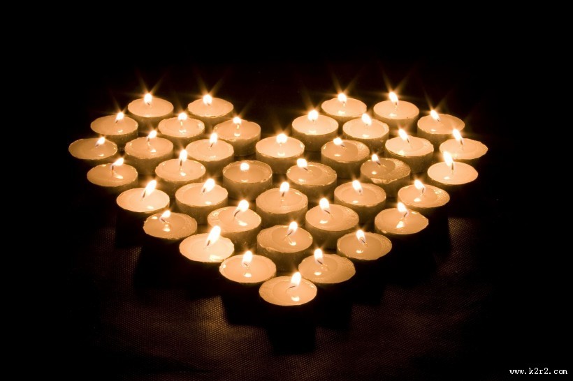 浪漫烛光造型图片大全