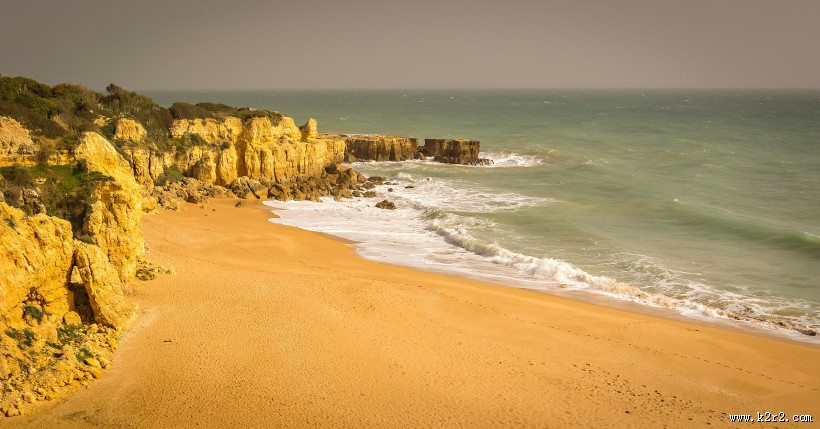 细软的海滩图片