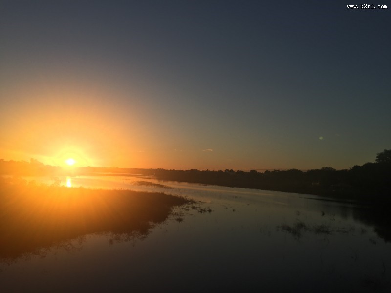 唯美的日出风景图片