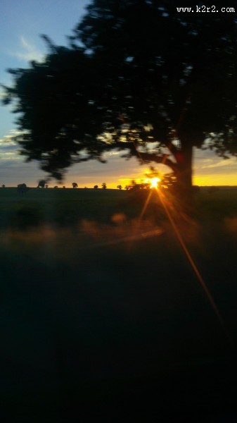 唯美的日出风景图片