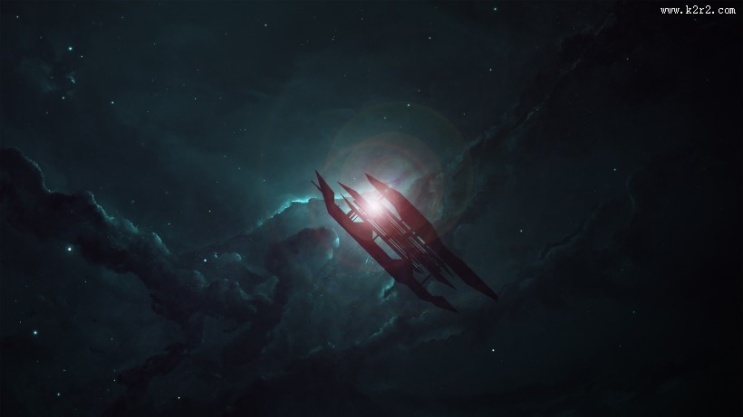 遥不可及的闪亮的星空图片