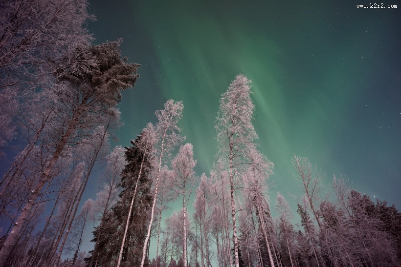 绚丽的极光图片