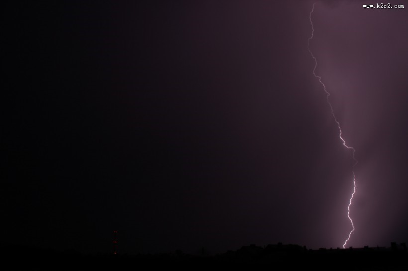 恐怖的闪电图片