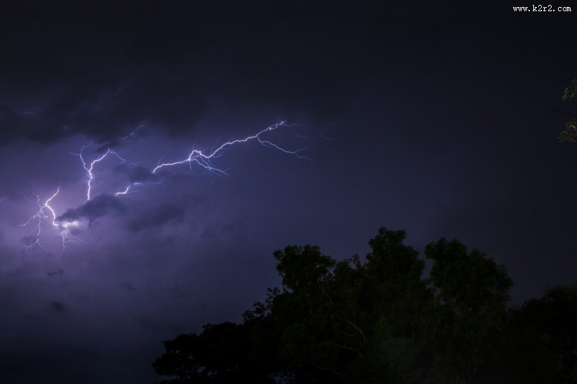 恐怖的闪电图片