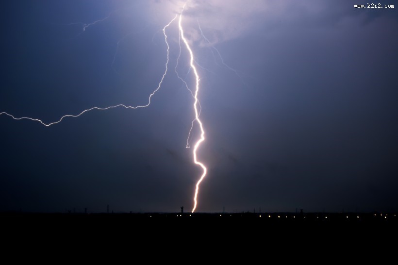 恐怖的闪电图片