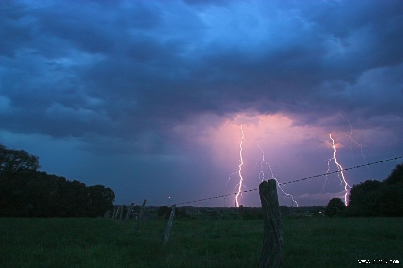 恐怖的闪电图片