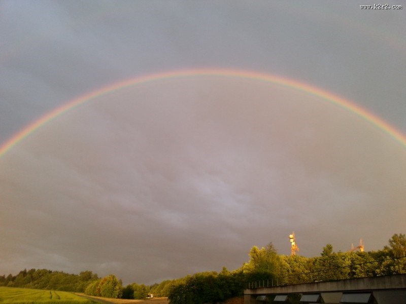 绚丽的彩虹图片大全