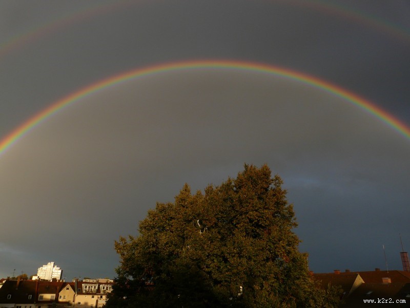 绚丽的彩虹图片大全