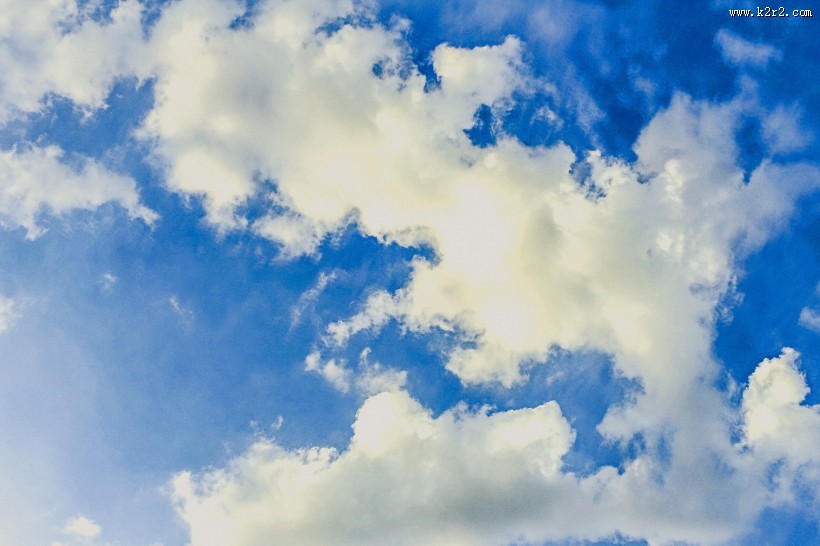 蓝天白云素材图片