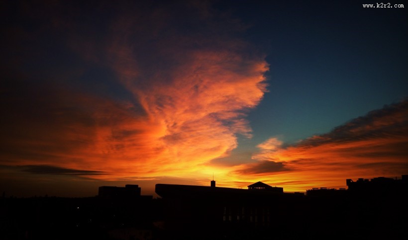 令人陶醉的晚霞图片