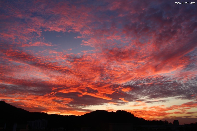 令人陶醉的晚霞图片