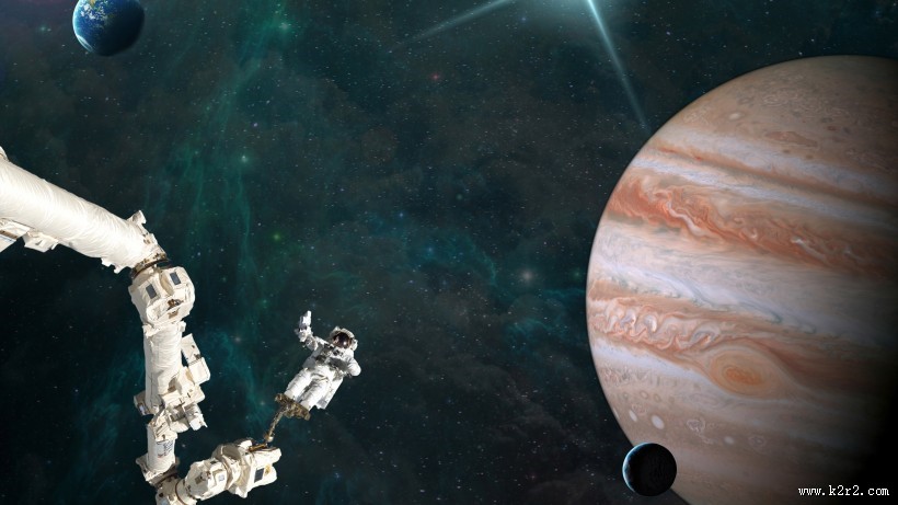 体积硕大的木星图片大全