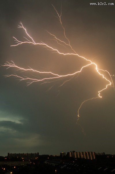 恐怖的闪电图片