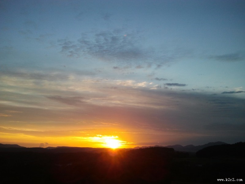 唯美的日出日落风景图片大全