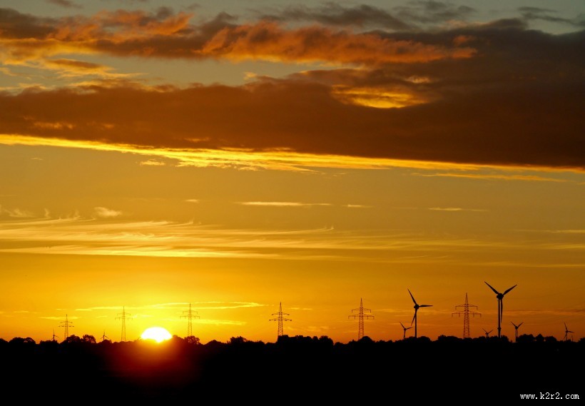 唯美的日出日落风景图片大全