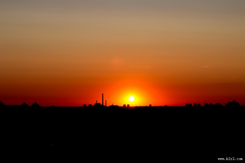 唯美的日出日落风景图片大全