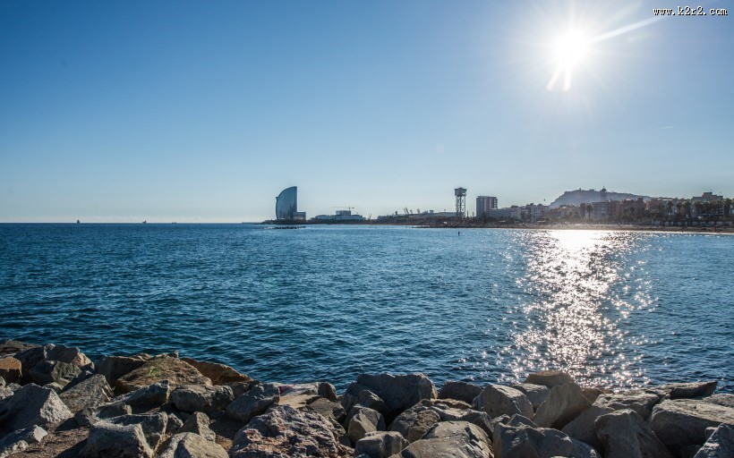 美丽的大海风景图片