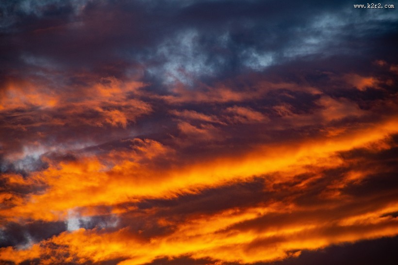 美丽的晚霞图片