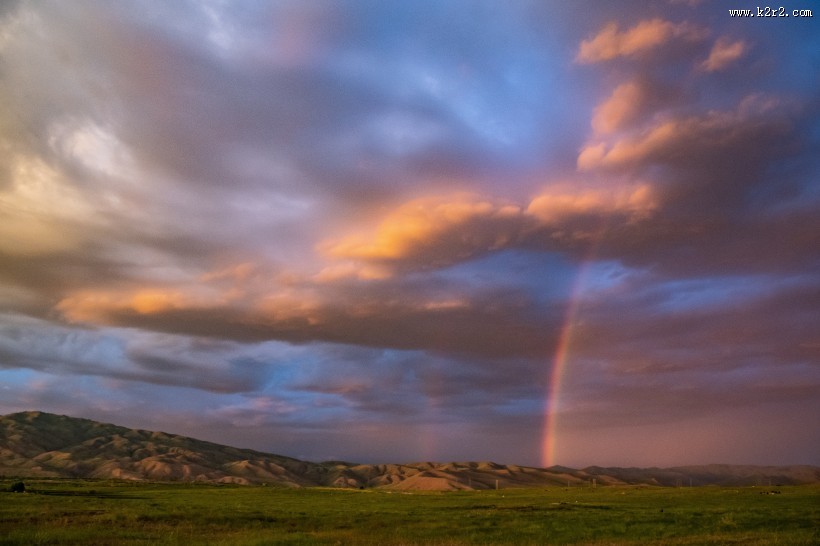 美丽的晚霞图片