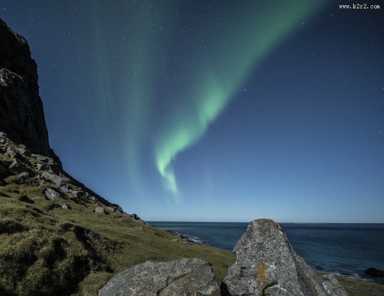 绚烂的极光图片