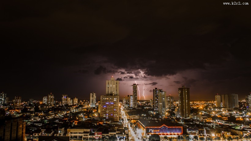 恐怖的闪电图片大全