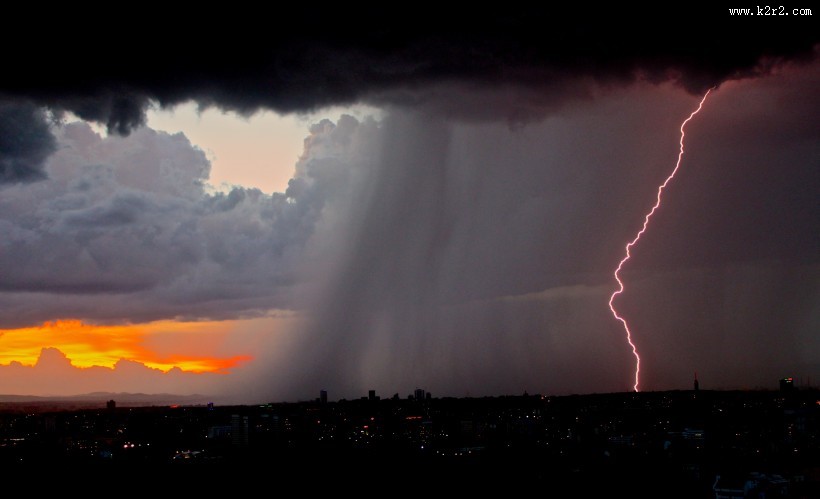 恐怖的闪电图片大全