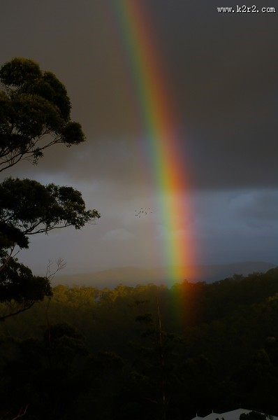 绚丽的彩虹图片