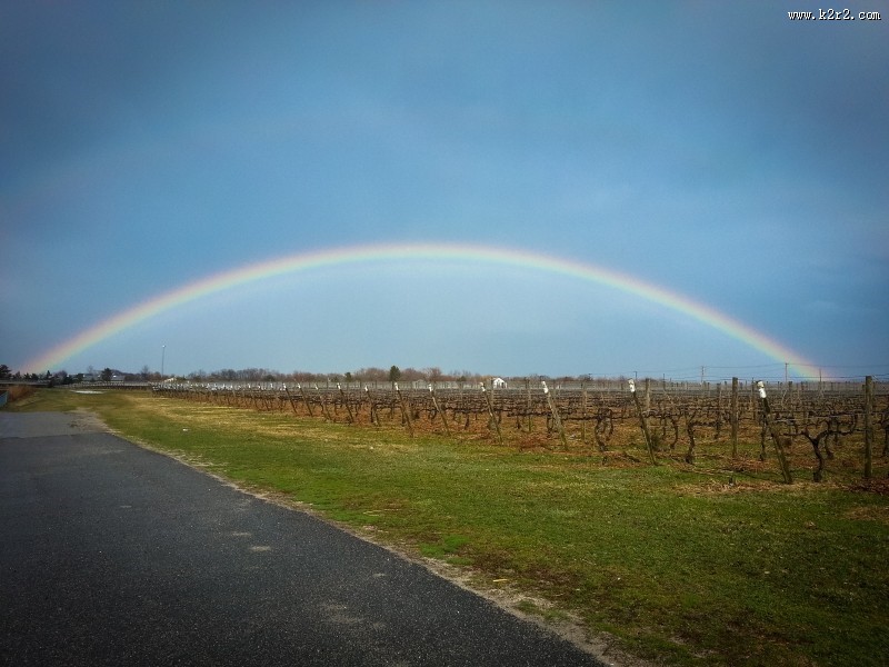 绚丽的彩虹图片
