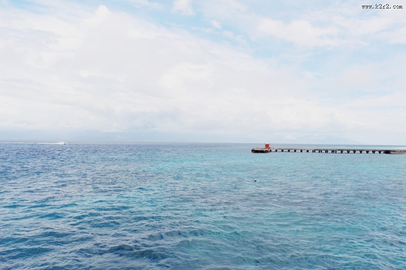 壮阔的大海风景图片