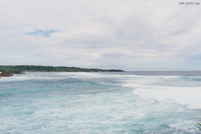 壮阔的大海风景图片