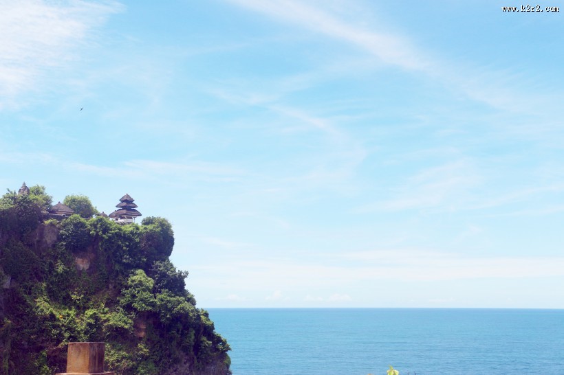 壮阔的大海风景图片