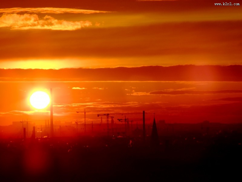 美丽的夕阳风景图片大全