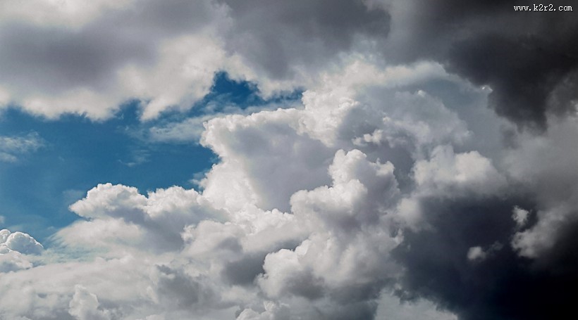 天空中的云彩图片