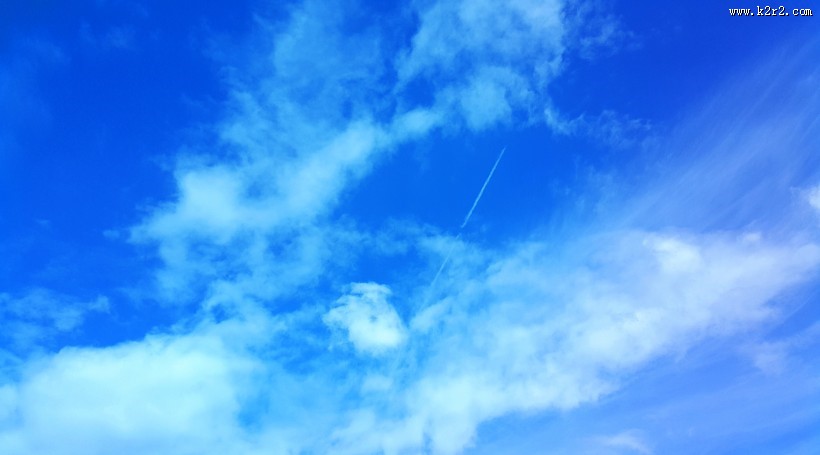 天空中的云彩图片