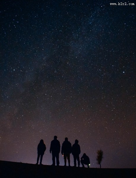 梦幻的星空图片