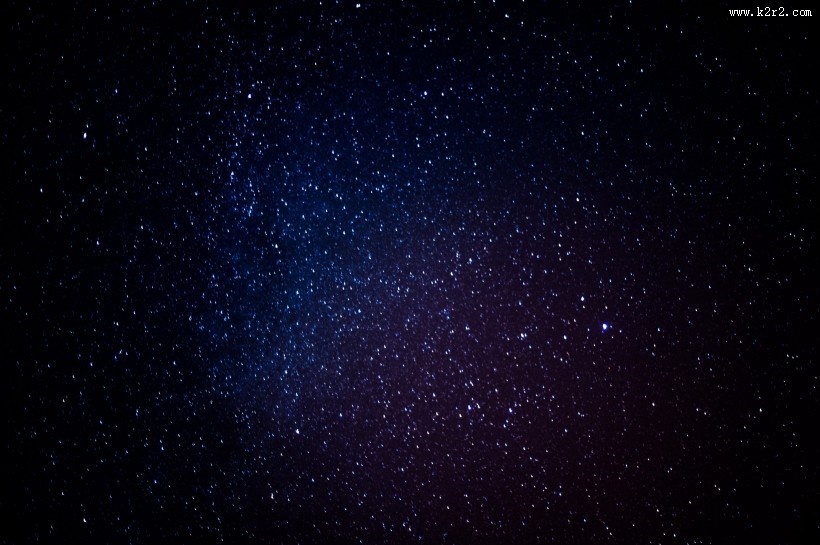 梦幻的星空图片