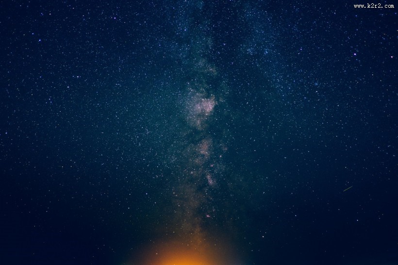 梦幻的星空图片