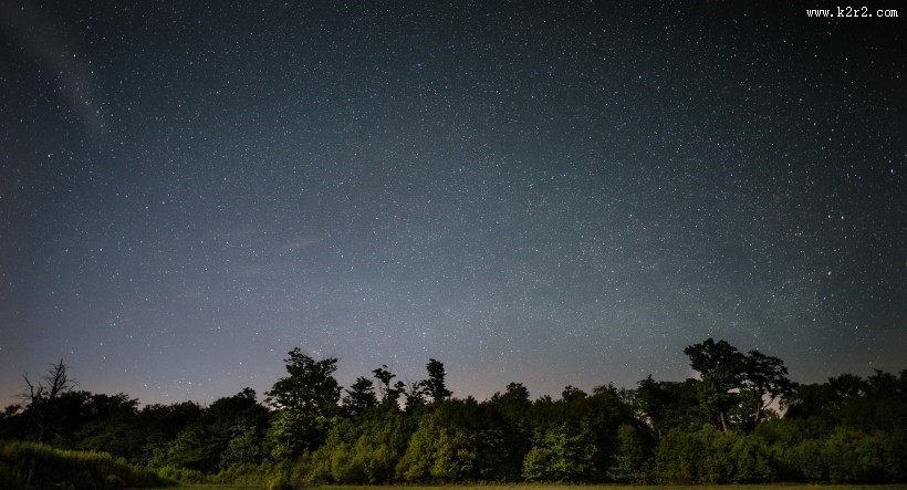 繁星点点的夜空图片大全