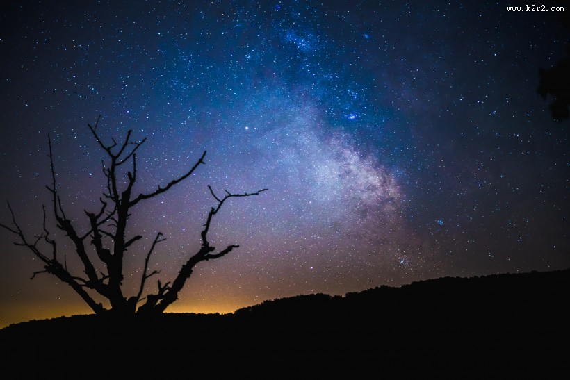繁星点点的夜空图片大全