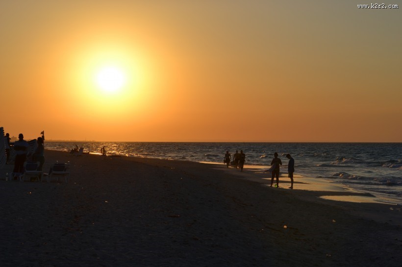 美丽的夕阳风景图片