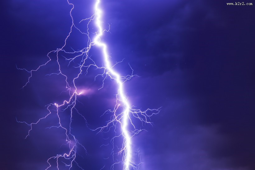 可怕的闪电图片